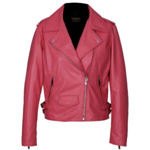 Kurtka motocyklowa Carol Tapered-Fit z owczej skóry