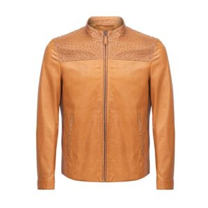 Damska kurtka motocyklowa Koniak Biker