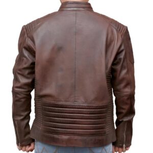 Kurtka skórzana Vintage Streetwear Retro Biker