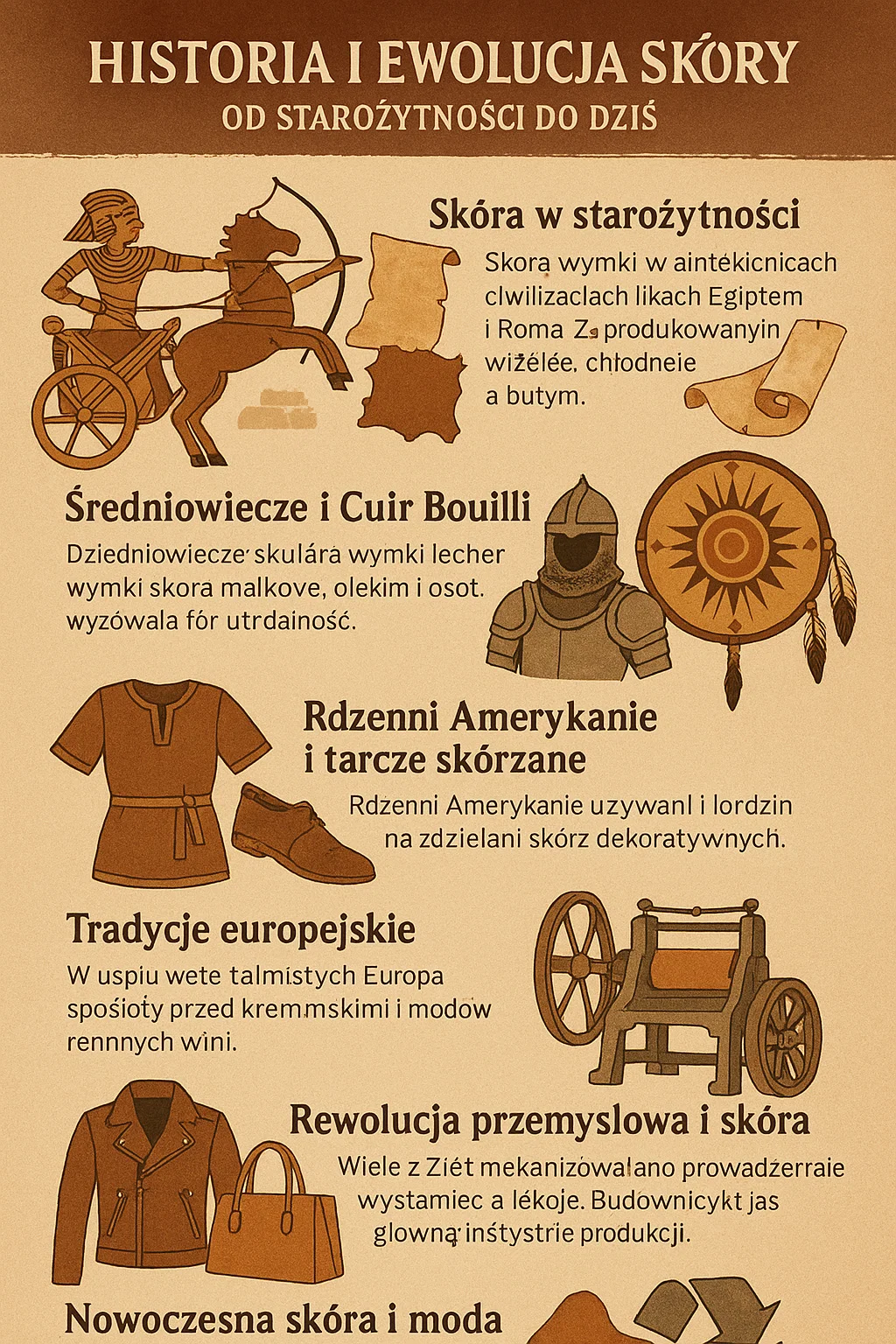 Historia Skóry Naturalnej – Od Starożytności do Nowoczesnej Mody | Buneri