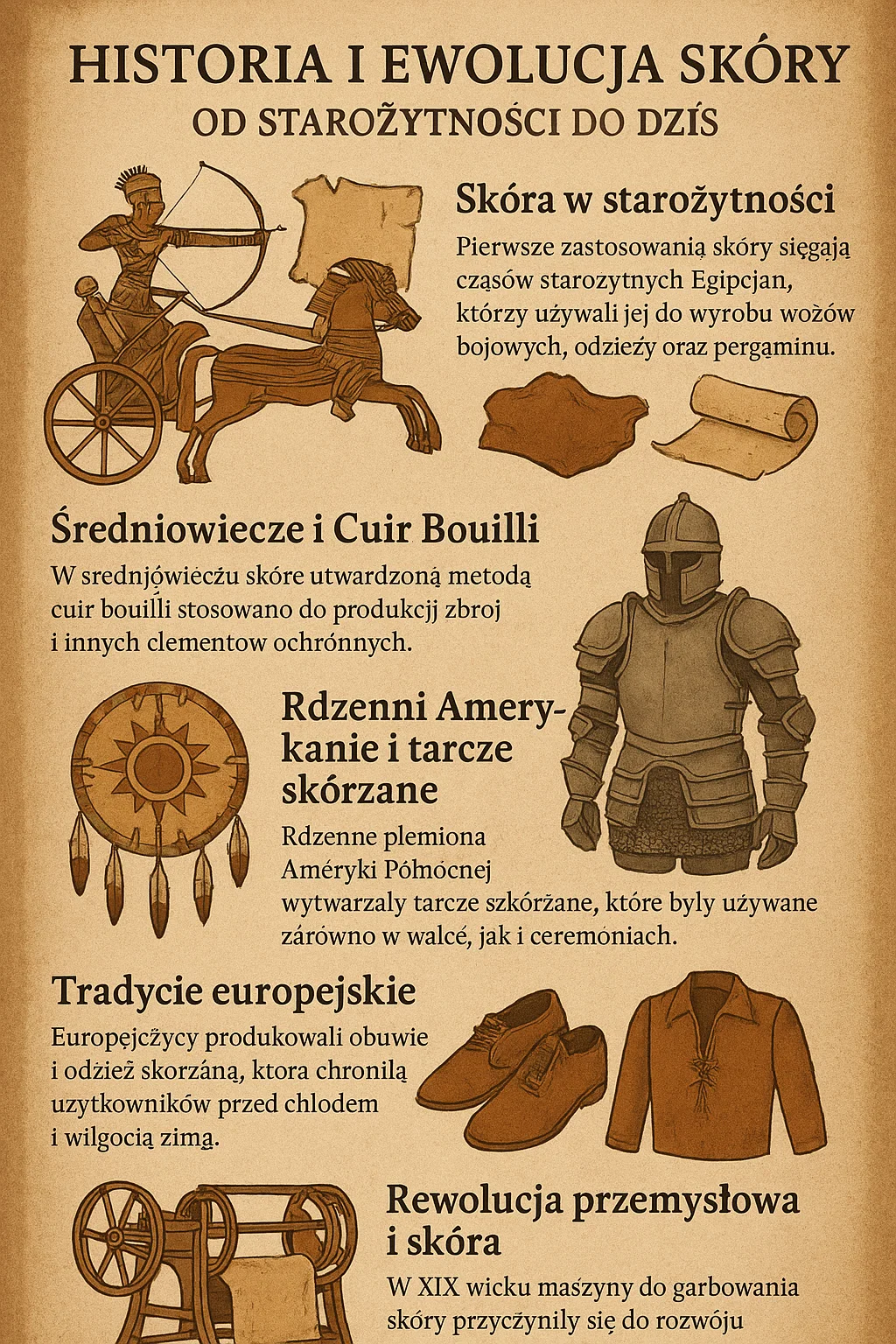 Historia Skóry Naturalnej – Od Starożytności do Nowoczesnej Mody | Buneri