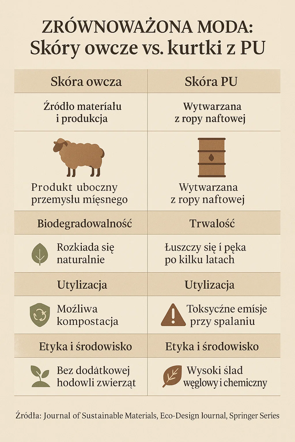 Kożuchy owcze a kurtki z eko-skóry PU – co bardziej eko? | Buneri