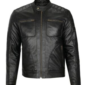 Anthony Classic Biker skórzana kurtka
