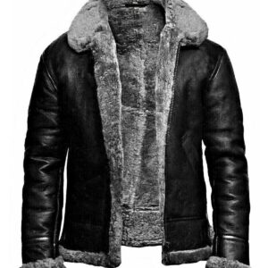 Męska skórzana kurtka RAF Aviator Pilot Flying B3 Bomber