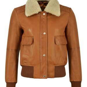 Damska kurtka typu bomber B3 w stylu RAF
