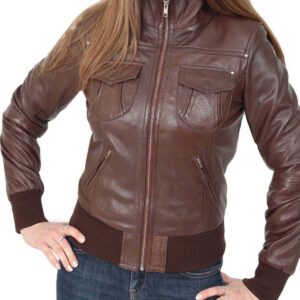 Kurtka skórzana Alma Classic Bomber