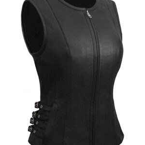 Kamizelka skórzana Tiana Biker