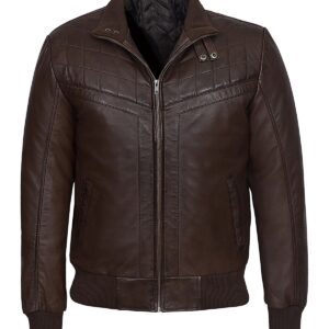 Kurtka skórzana Joel Retro Bomber