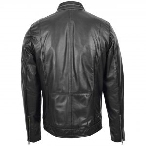 BUNERI Biker Casual Jaime Skórzana Czarna