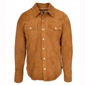 BUNERI Trucker Western Oliver Koniak Prawdziwy Zamsz