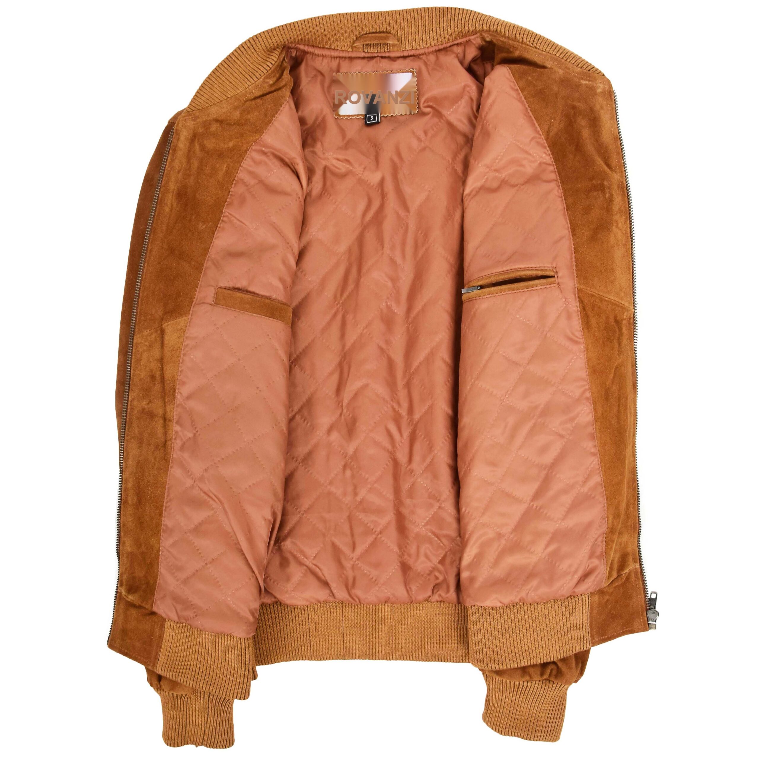 Bomber Zamsz Reg Beżowy Varsity (6)
